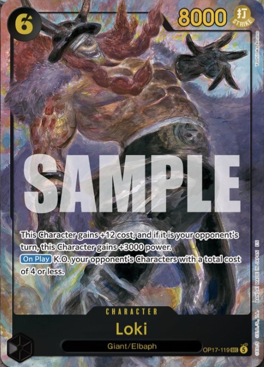 OP17-119 Loki card